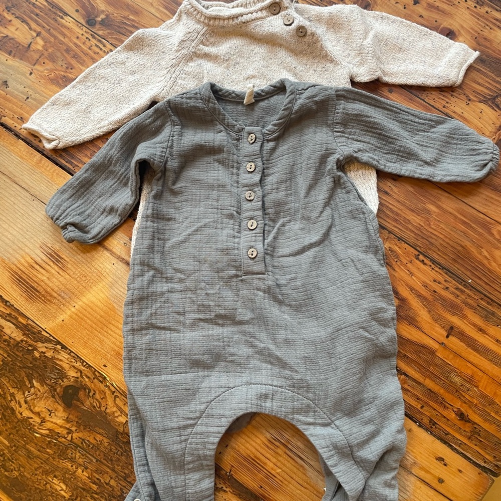 Quincy Mae Baby Romper Bundle